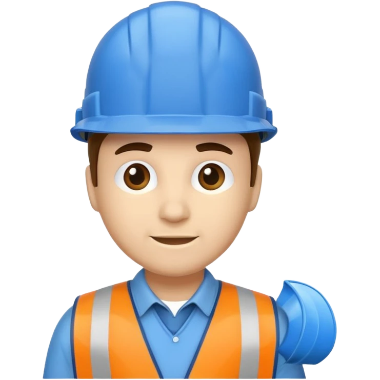 Blue construction hard hat




































 emoji