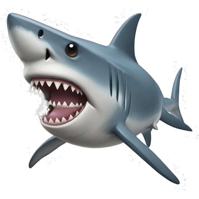 shark with tophet emoji