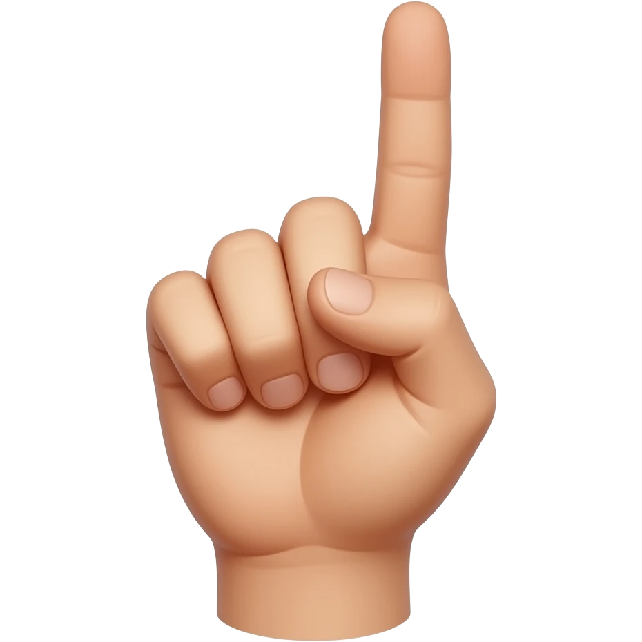 hands giving the bloods gang sign emoji