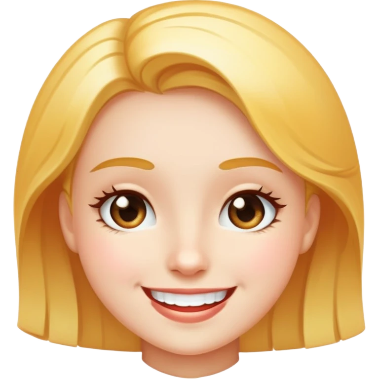 charming face with a sparkle smile emoji