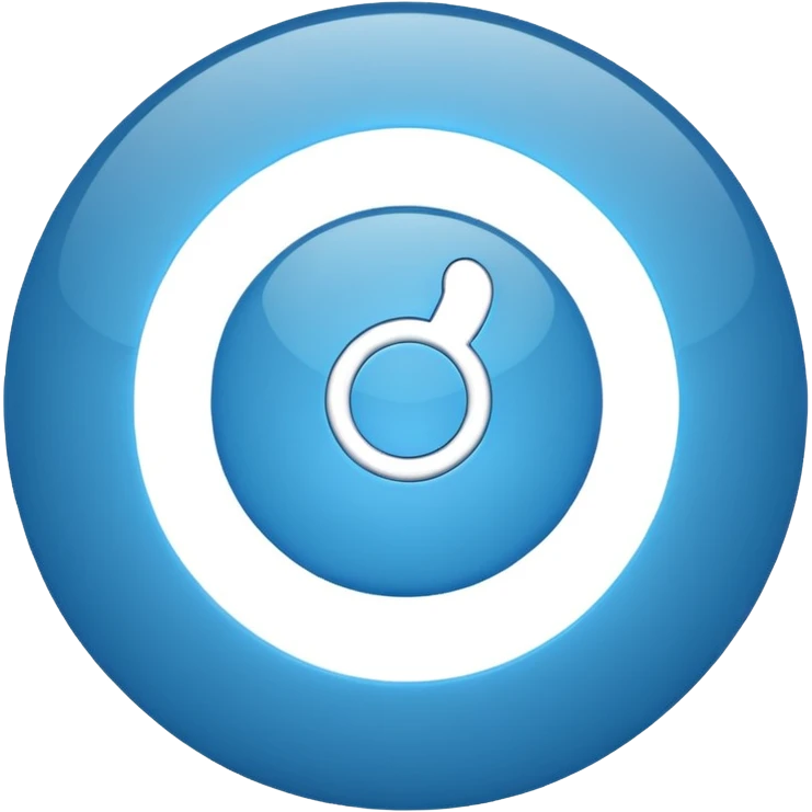 wireless symbol, simple style emoji