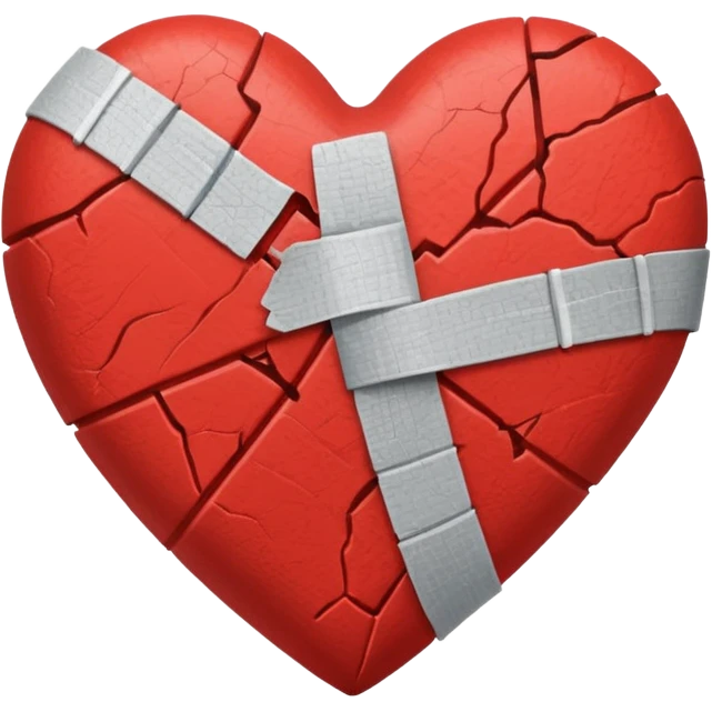 ❤️‍🩹this with 💔this emoji
