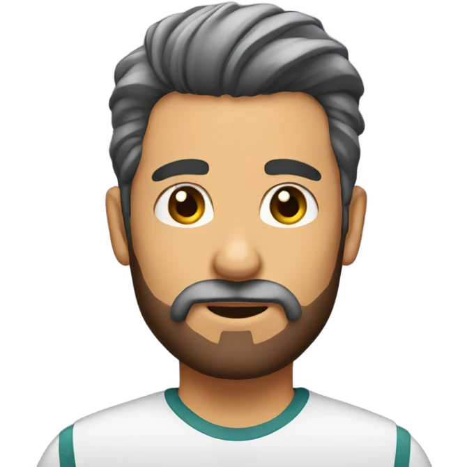Men hair barba emoji