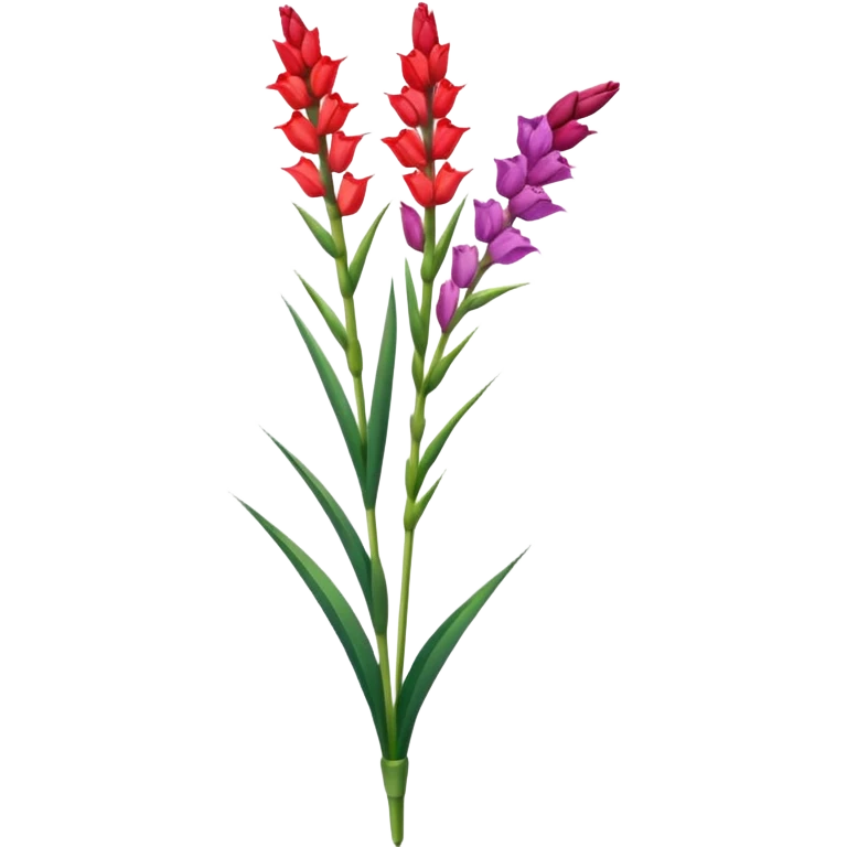gladioli emoji