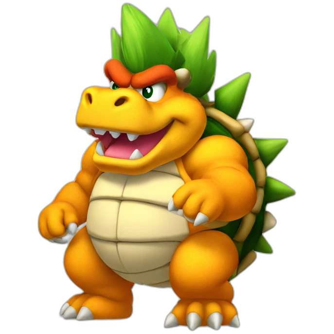 pregnant bowser emoji