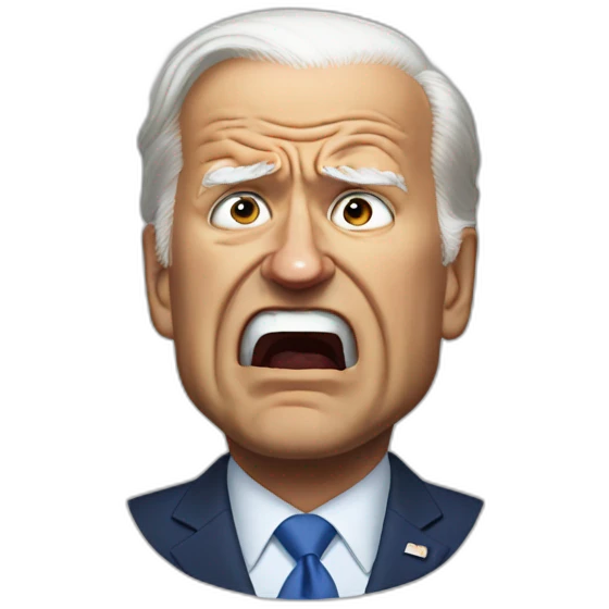 joe biden angry emoji