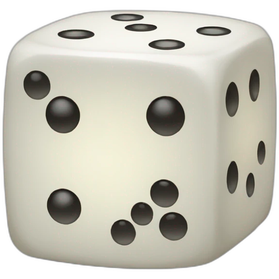 Dice emoji
