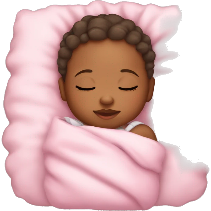 baby girl sleeping emoji