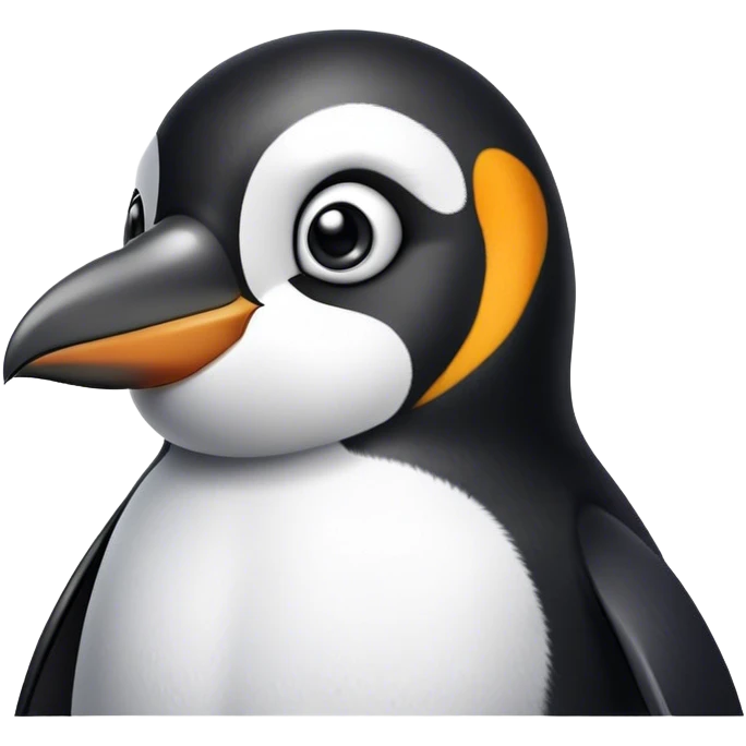 Sad penguin emoji