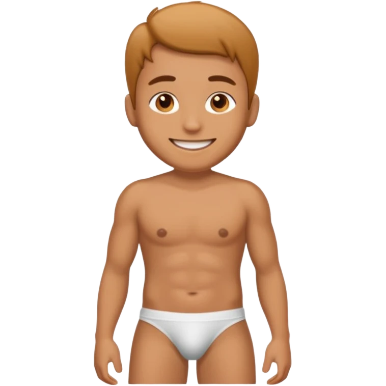  wearing nothing bottom emoji