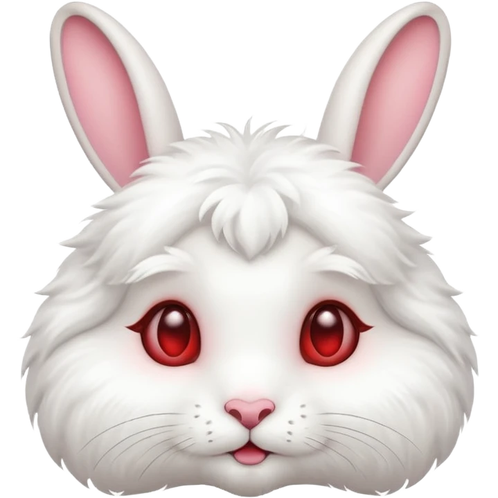 White rabbit heart eyes  emoji