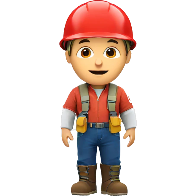 happy boy in helmet emoji