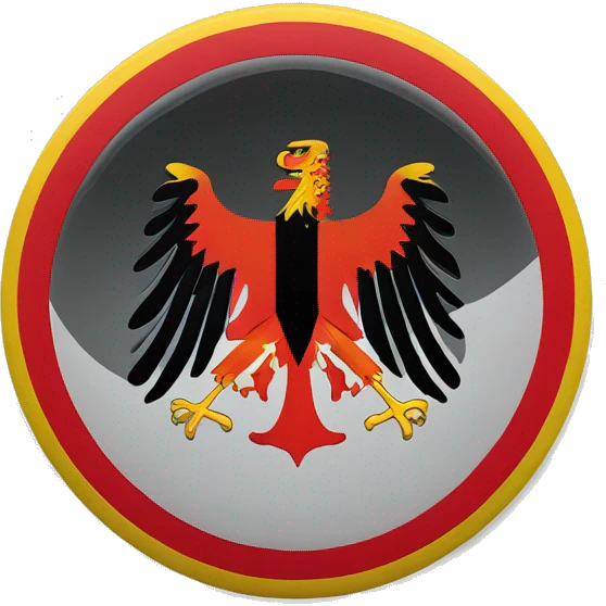 ONE EMOJI OF Flag of german empire WITH BLACK ON THE TOP WHITE IN THE MIDDLE AND RED AT  DOWN emoji