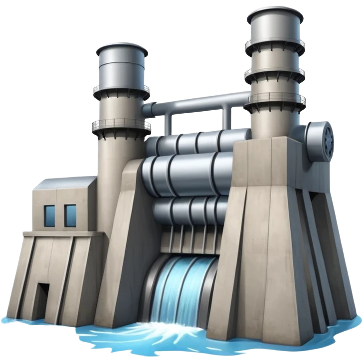 hydroelectric power station emoji