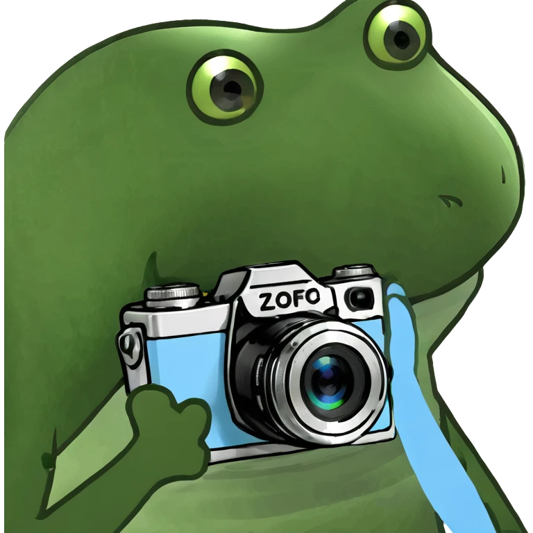 Light blue camera emoji