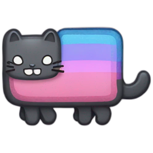 Nyan cat emoji