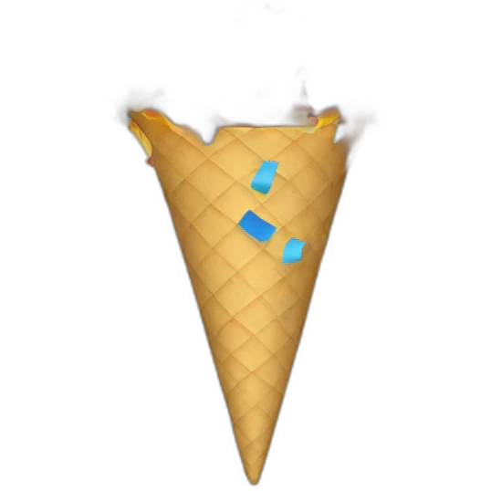 confetti shooting cone emoji