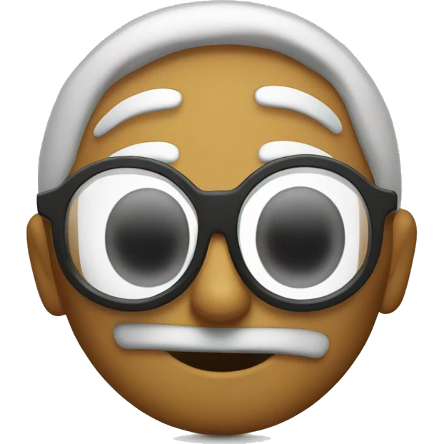 aaemji warig glasses and saying all is good emoji