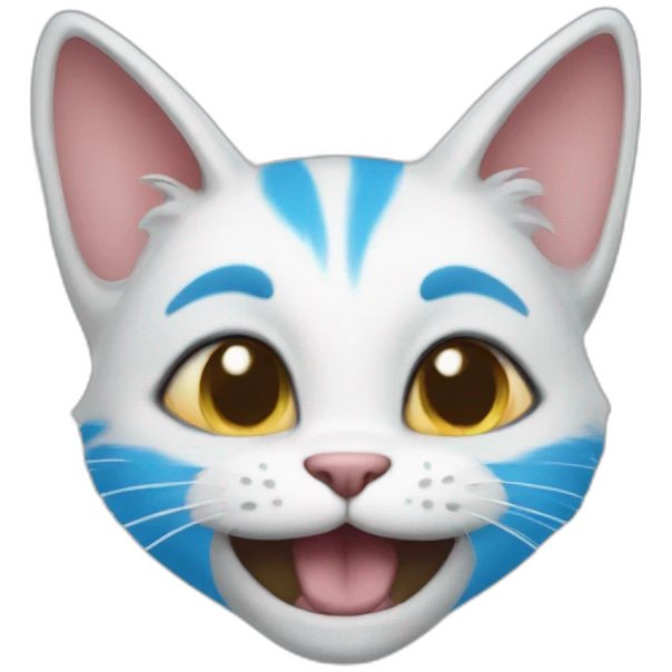 Smurf cat emoji