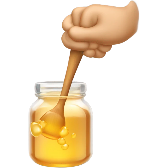 Eating honey emoji