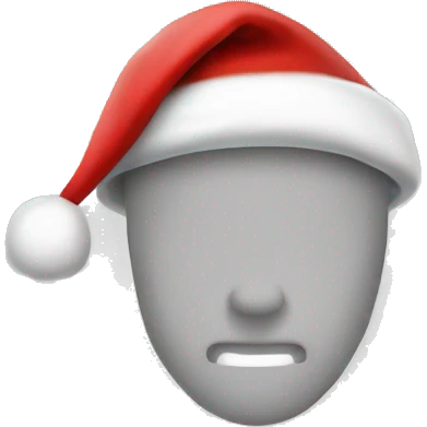 santa hat emoji