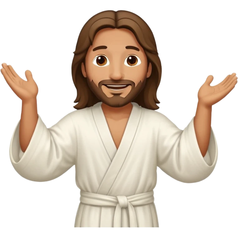 Jesus dancing emoji