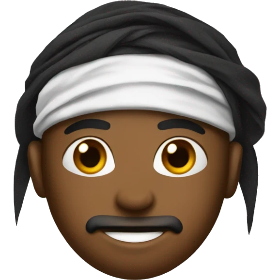 basketball player with bandana emoji