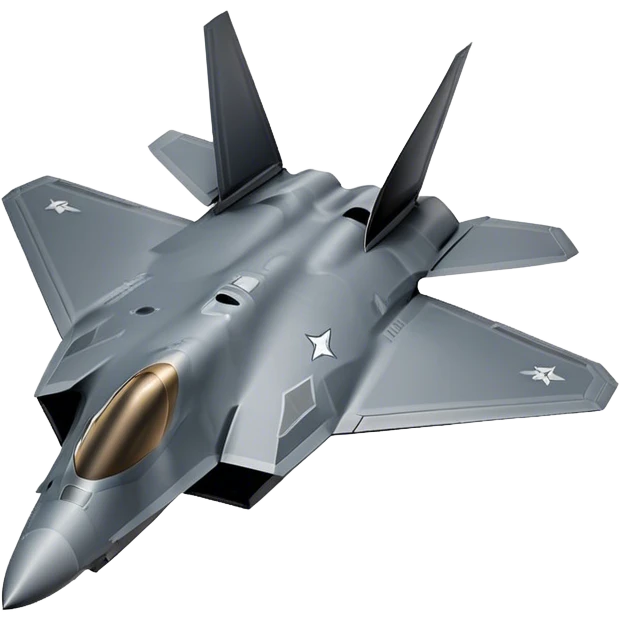 F-22 Raptor - Lockheed Martin (Model Year: 2020) (Iconic colour: Stealth gray) emoji