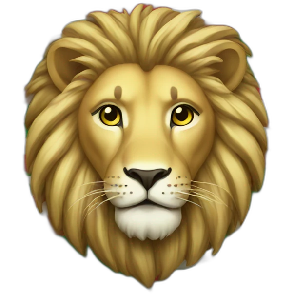 Give me lion sun Iran flag emoji