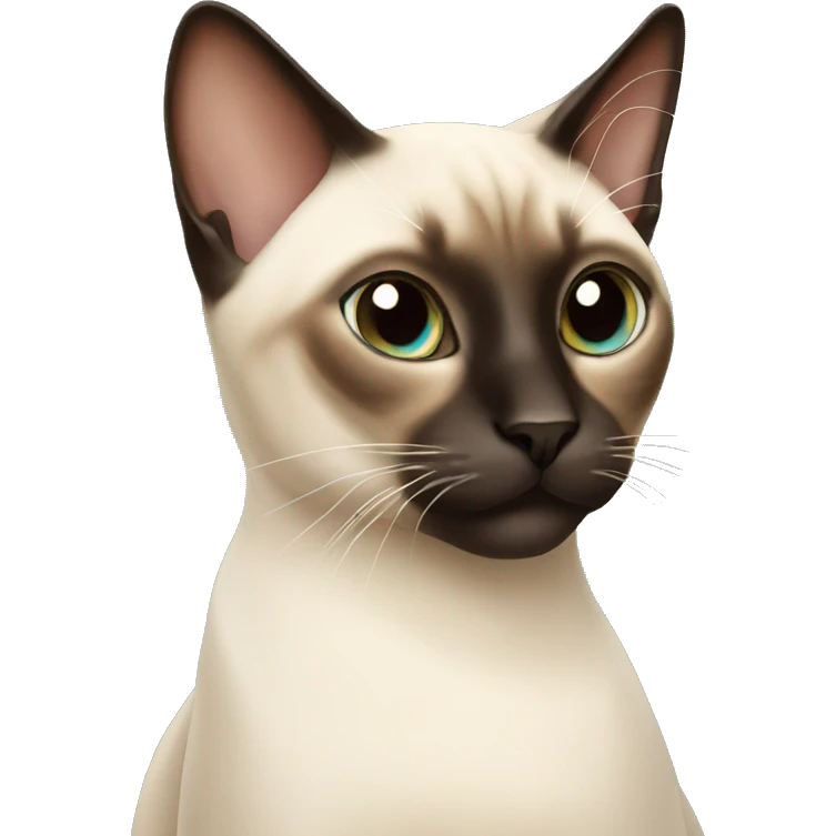 Siamese cat emoji