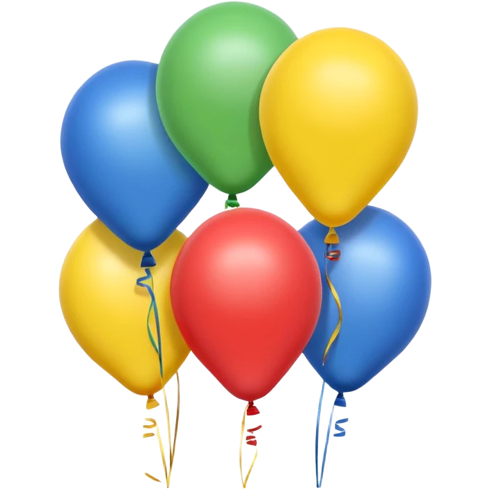 4 balloon emoji