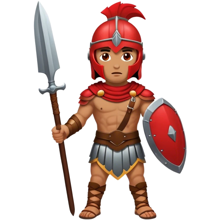  red helmet gladiator emoji