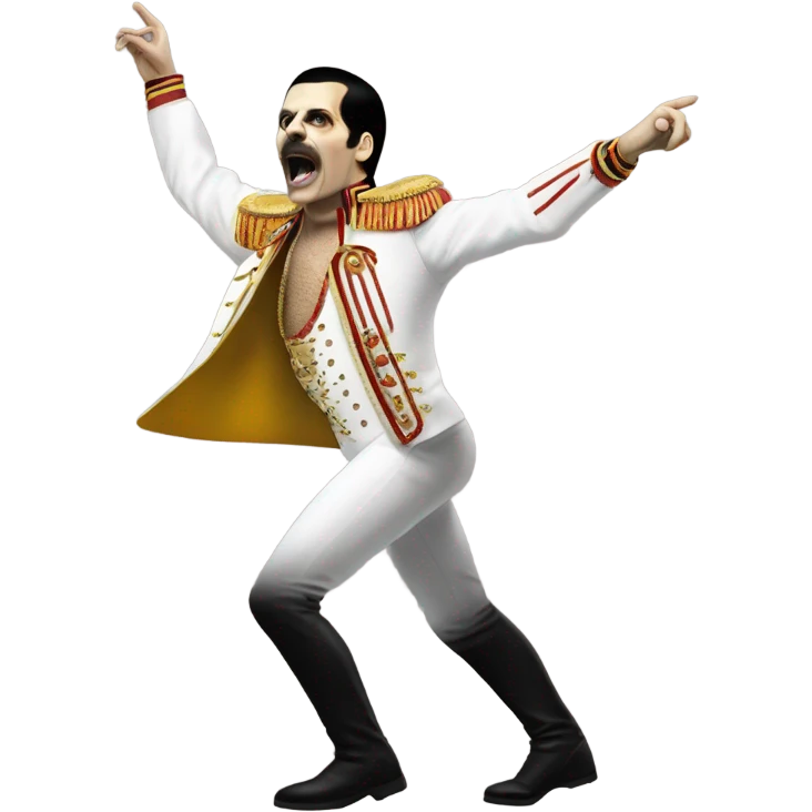 freddie mercury zombie wembley dancing emoji