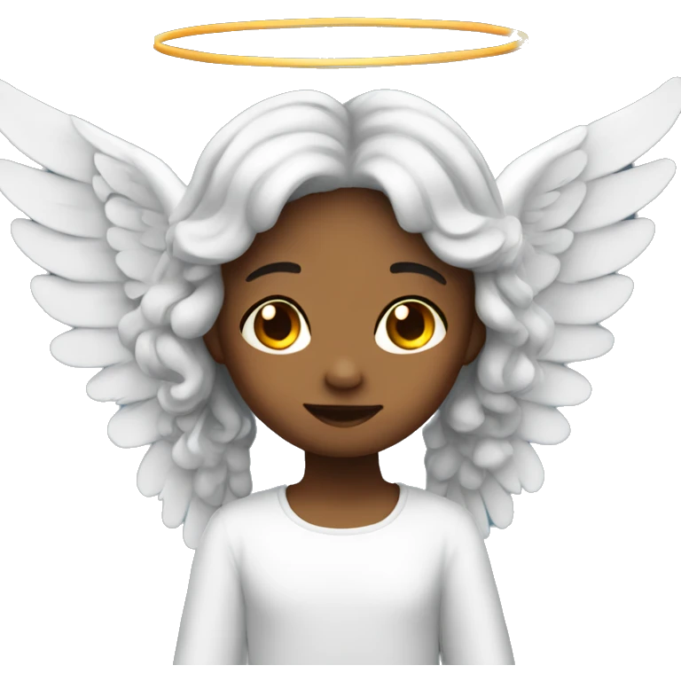 cute angel with wings emoji