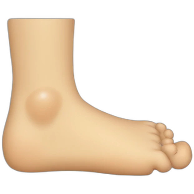 Foot emoji