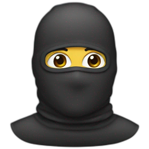 balaclava emoji