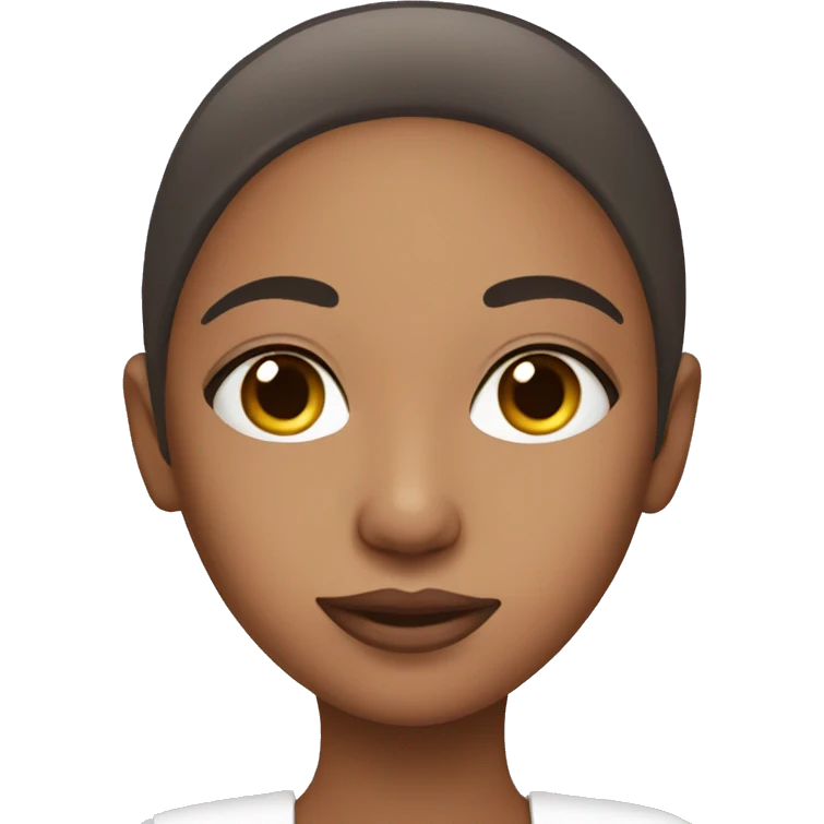 girl wearing a skincare face mask emoji