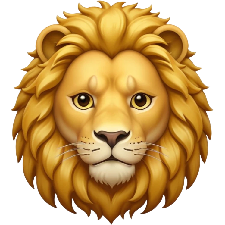 majestic lion emoji