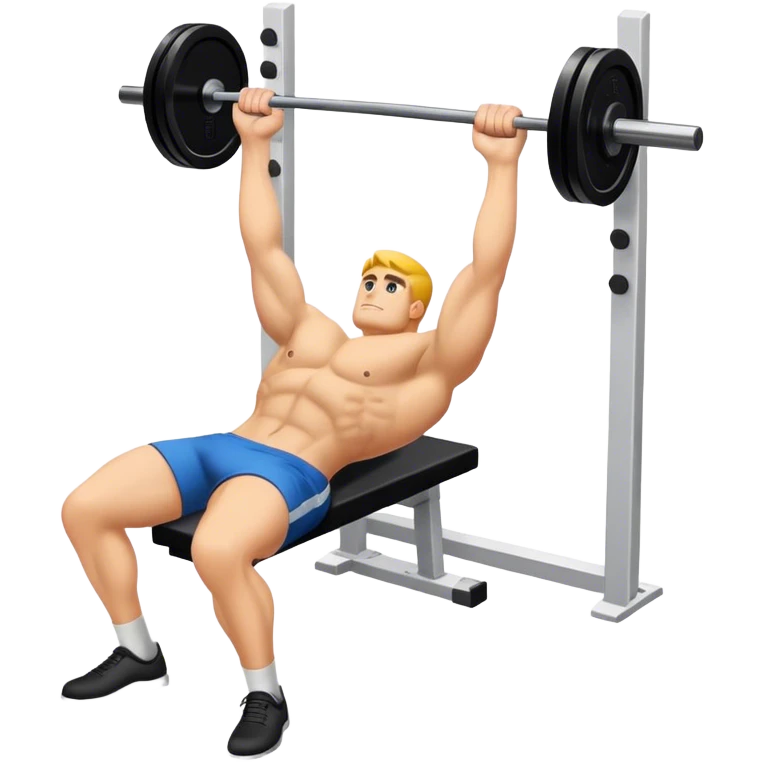 close-grip flat-benchpress emoji