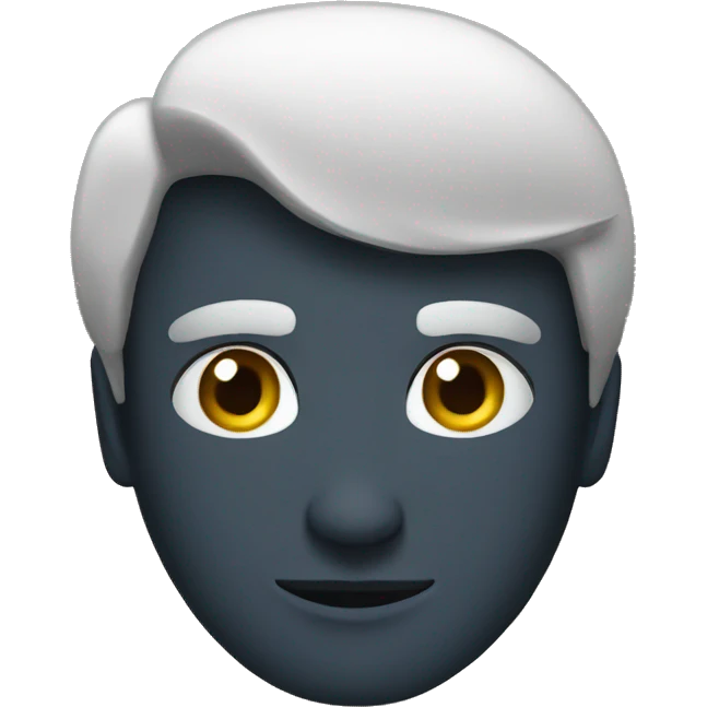 persona con mascara anonimus y elegante emoji