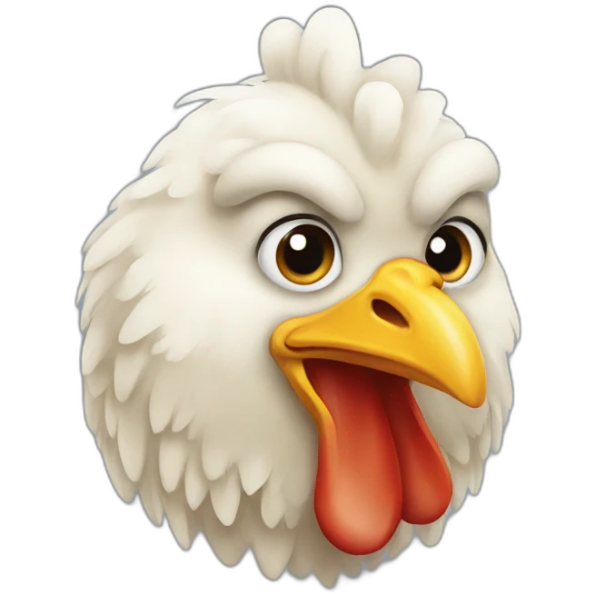 chicken emoji
