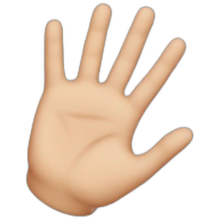 hand making L emoji