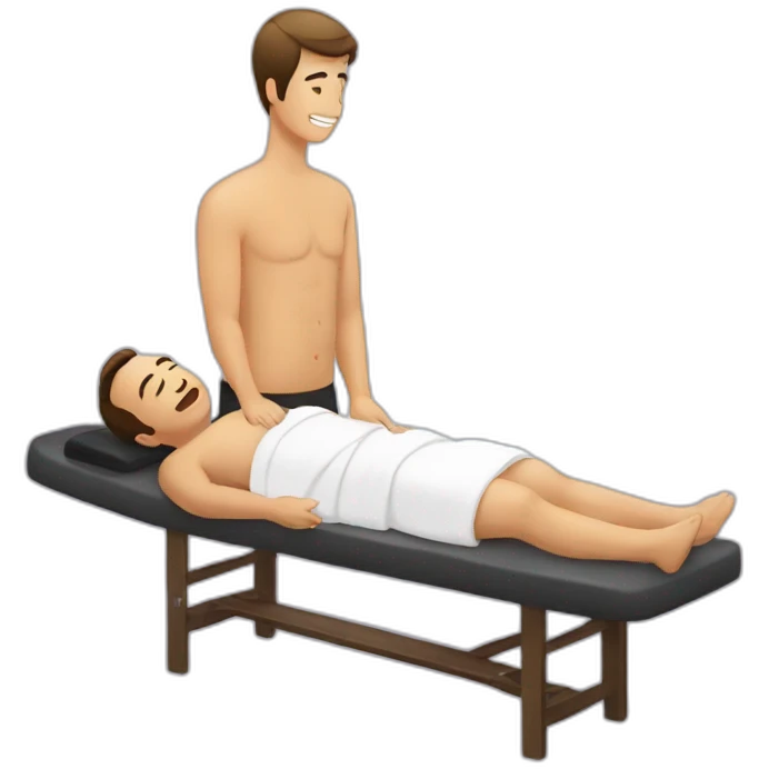men get Massage emoji