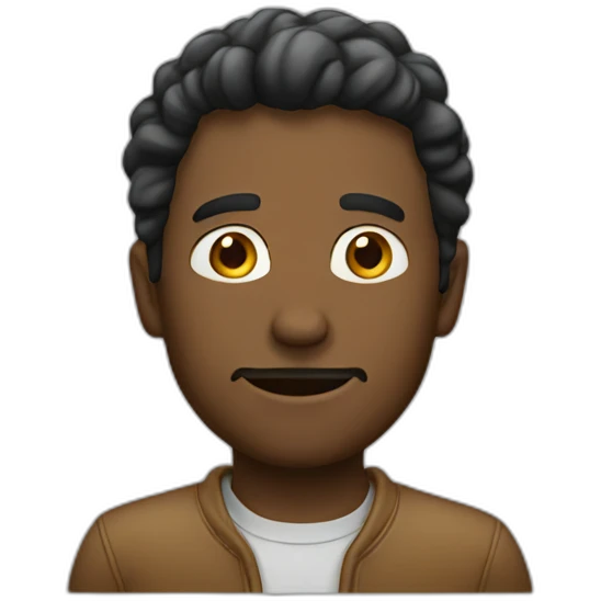 man remembers something all of a sudden emoji
