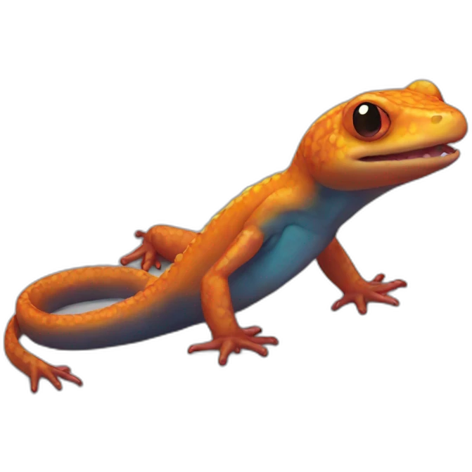 Salamander-fire emoji