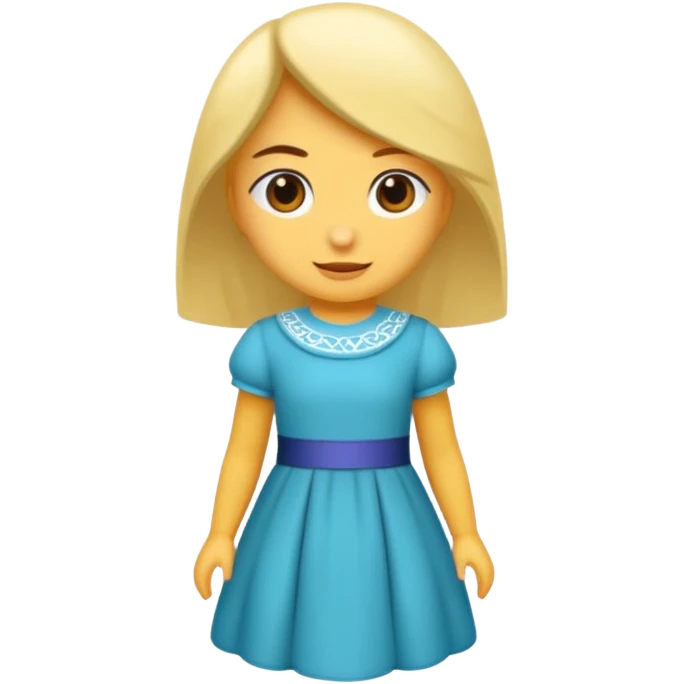 Mor saçlı kız elbise beyaz 

 emoji