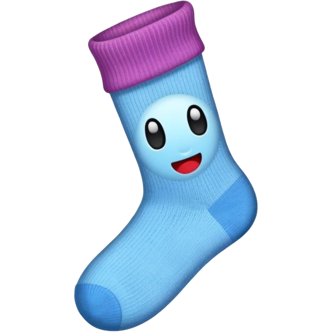 cute holey sock emoji emoji