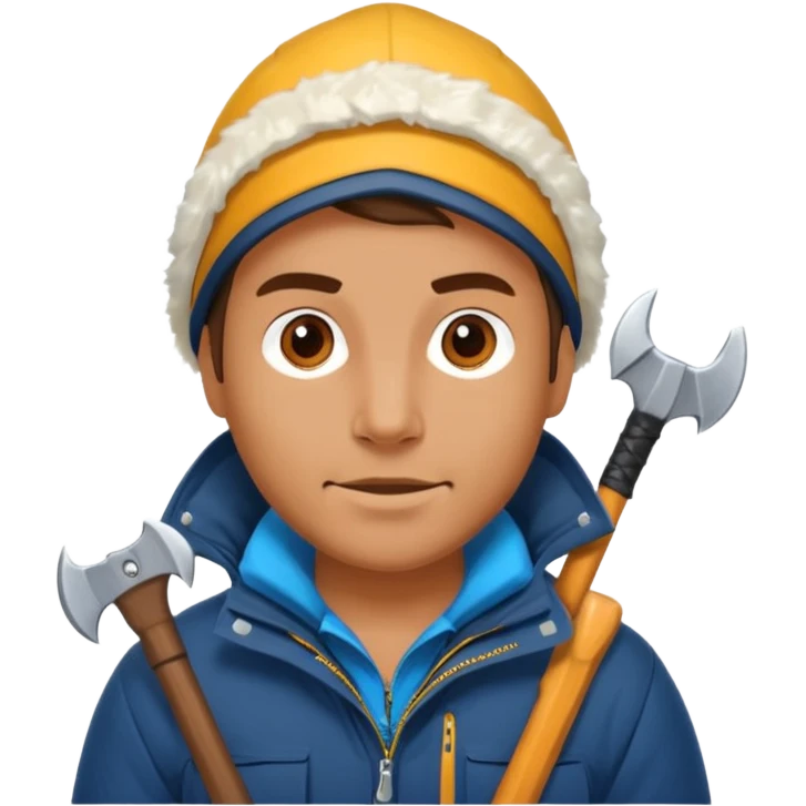 MOUNTAINEER emoji
