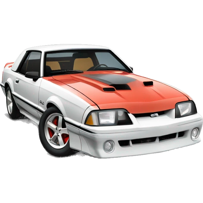 Foxbody mustang gt front 3/4 emoji