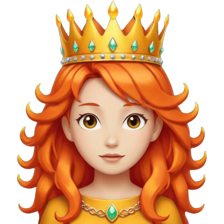 flame princess like in adventure time emoji
